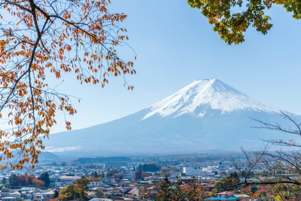 Berg Fuji in Japan