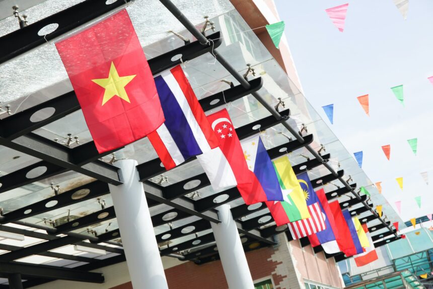 Flags of Southeast Asia countries, AEC, ASEAN Economic Community